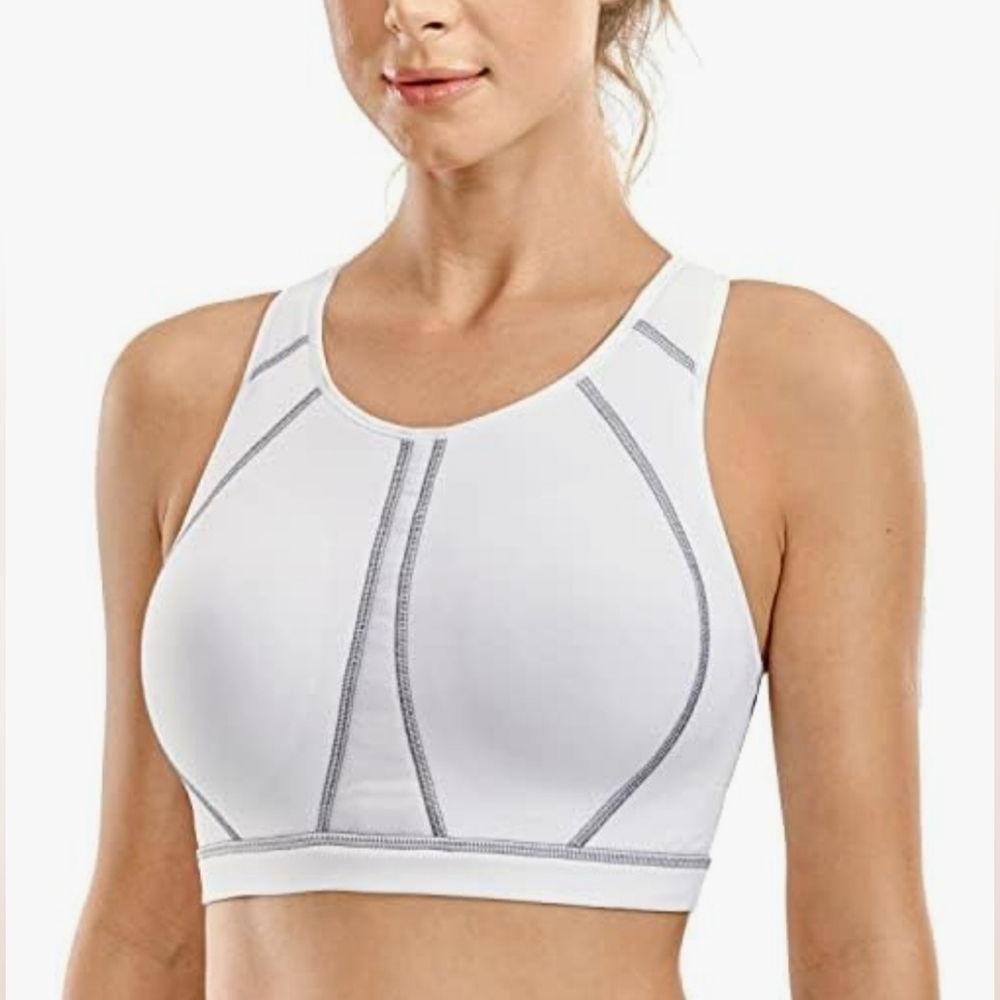 LA ISLA Sports Women's Full Coverage Wireless Sports Bra 34D